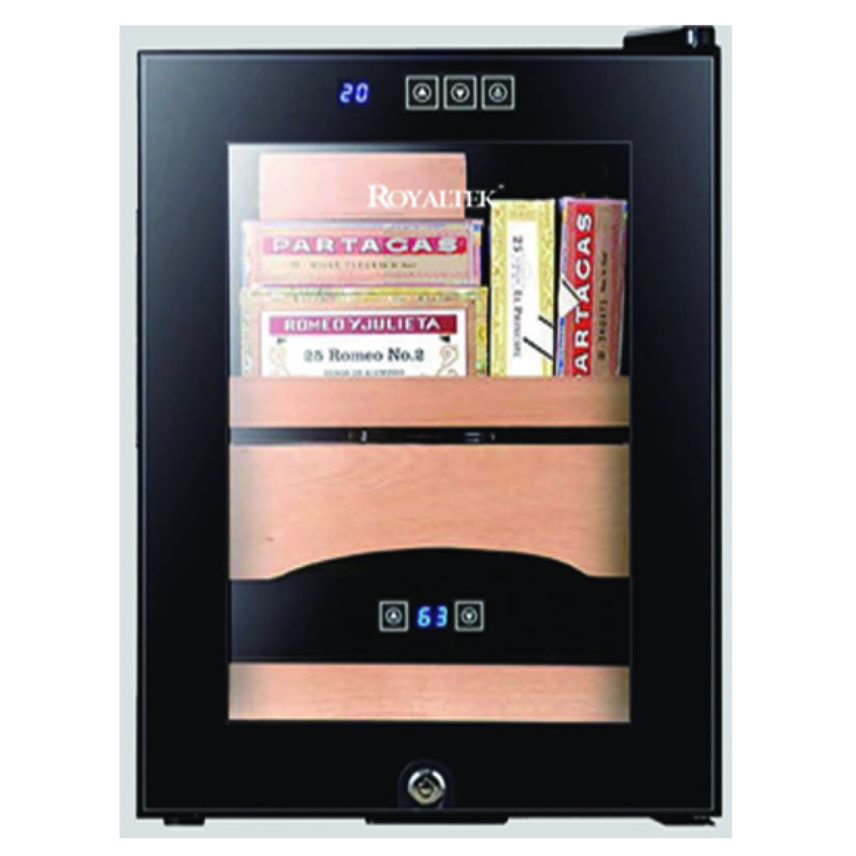 Royaltek RT33LB 恆溫恆濕雪茄櫃 (100支) (醒茄版) (包拆箱埋位)